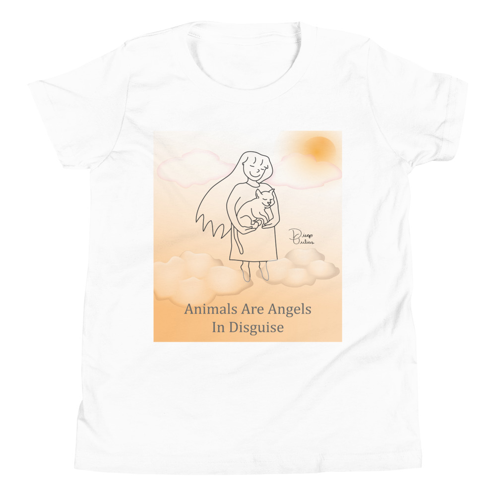 Angel Cat Youth T-Shirt