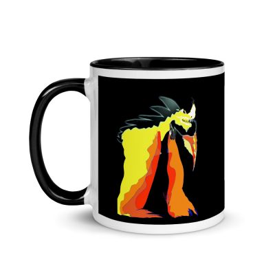 Dragon FireShock Dark Mug with Color Inside Black
