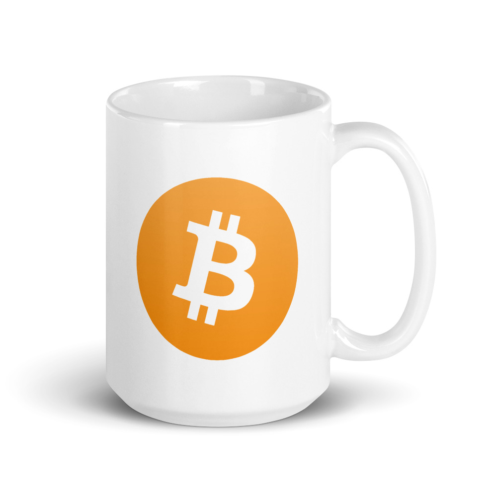 Bitcoin Symbol Mug - Image 4