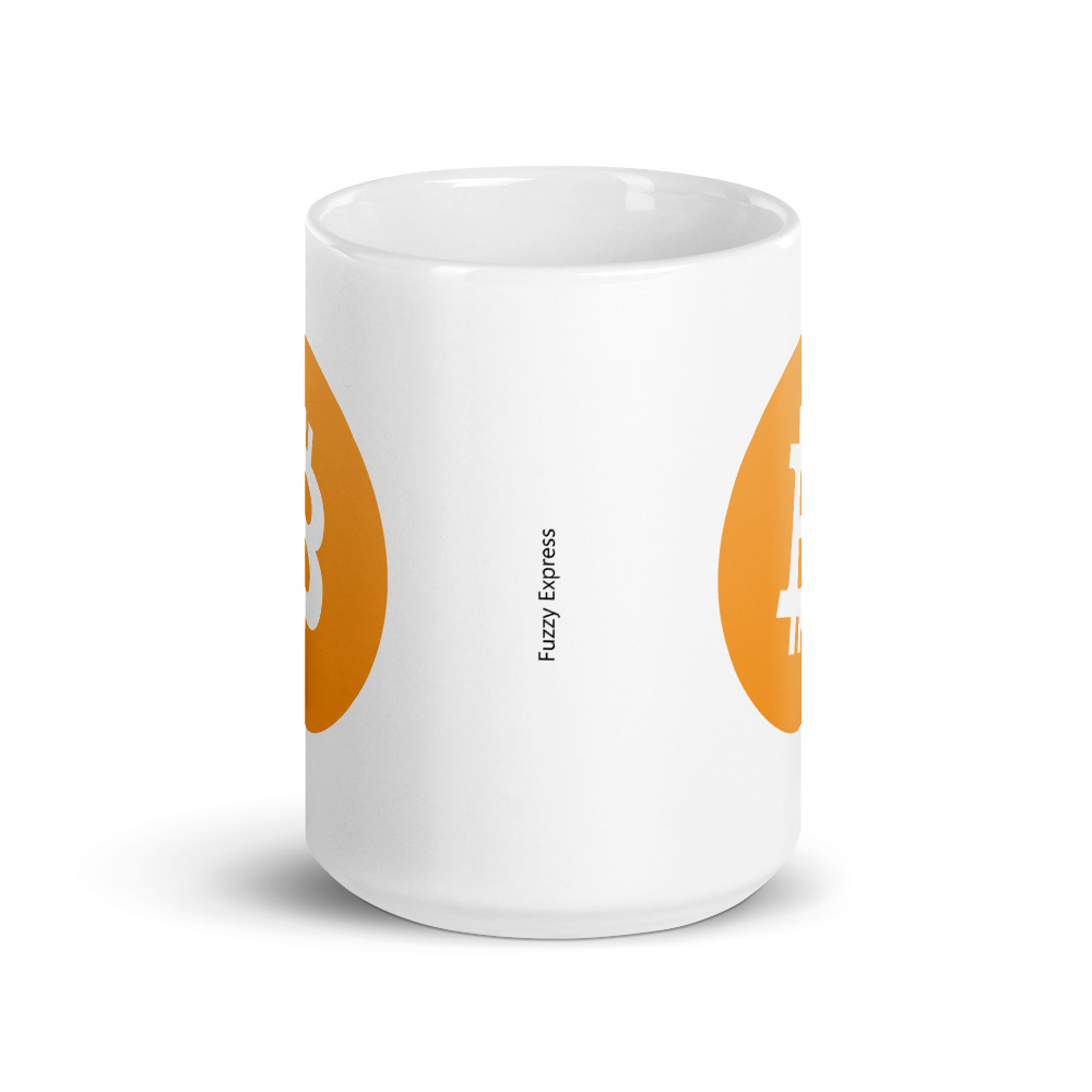Bitcoin Symbol Mug - Image 6