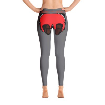 Santa Butt Grey Leggings