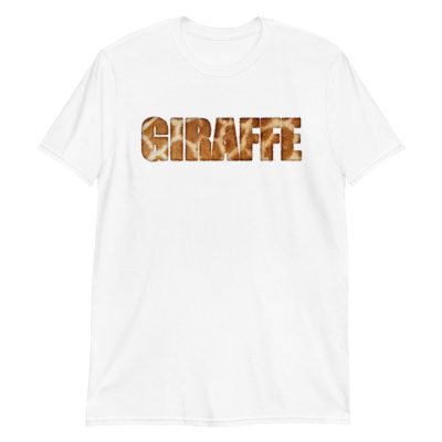 Giraffe Animal Print Unisex T-Shirt