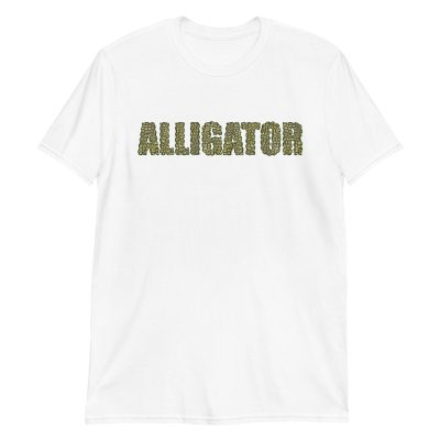 Alligator Animal Print Unisex T-Shirt