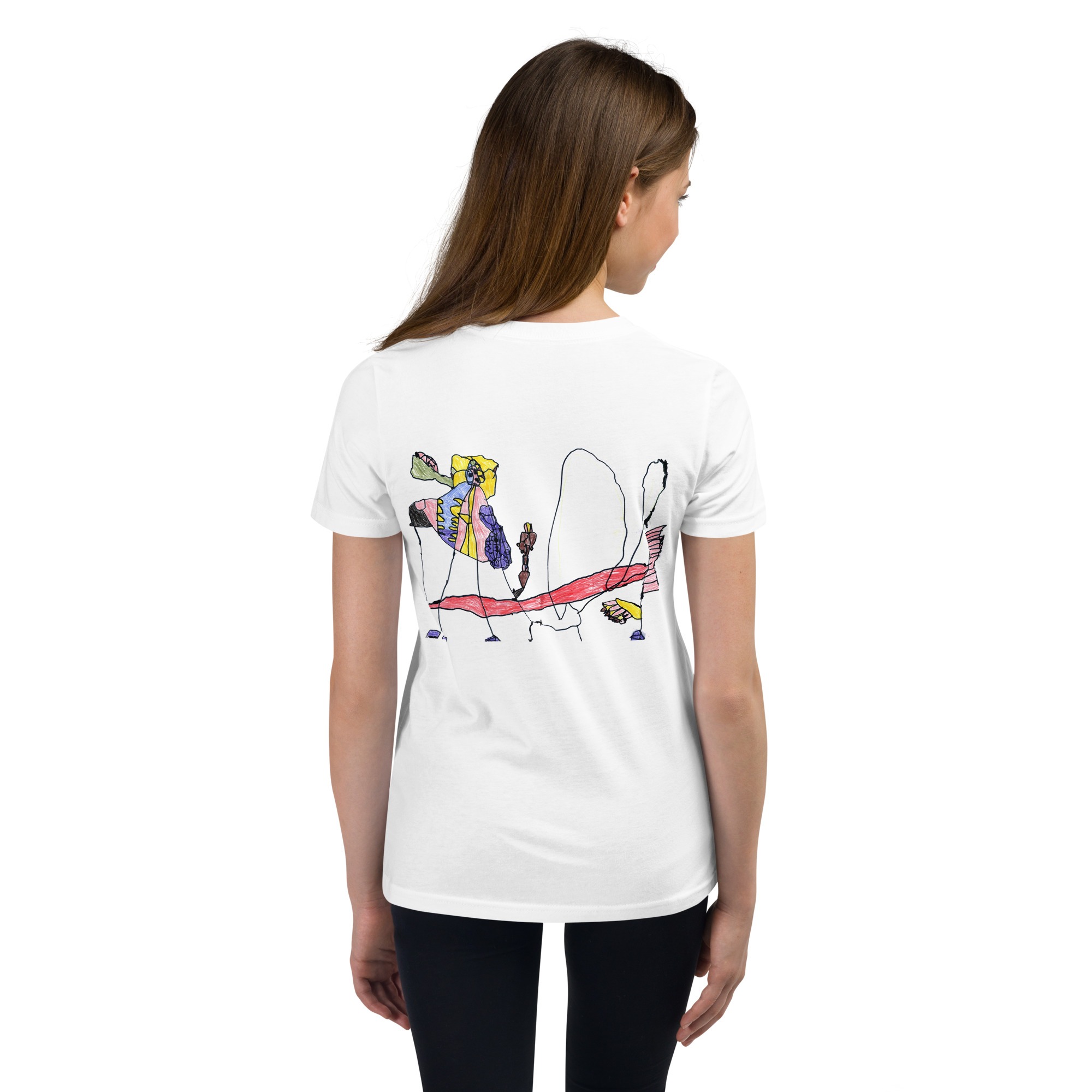 Ops Kaiju Zilla Try 2 Angles Youth T-Shirt - Image 6