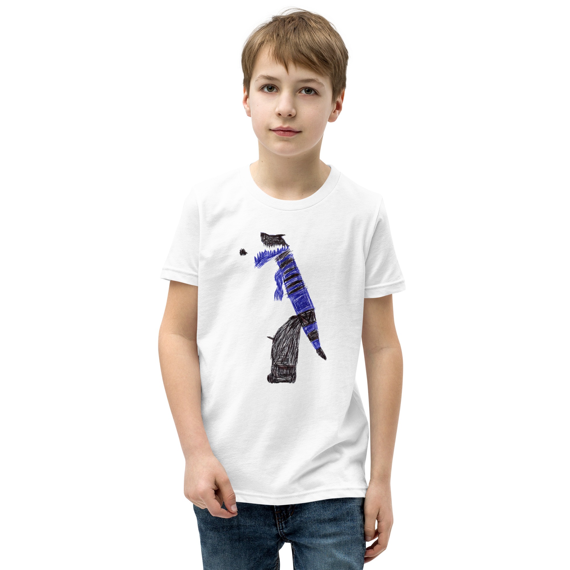 Big Boss Bad Kaiju Zilla Prisoner Youth T-Shirt - Image 2