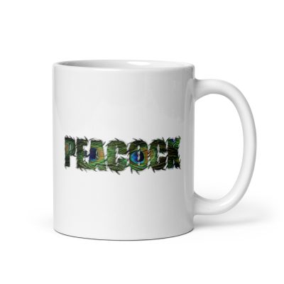 Peacock Animal Print Mug