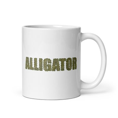 Alligator Animal Print Mug