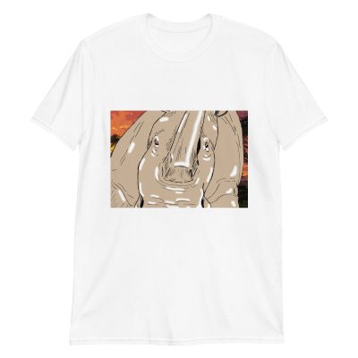 Rhino Selfie Draw Unisex T-Shirt