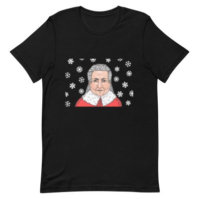 Mrs. Claus Mother Christmas 2020 Black Short-Sleeve Unisex T-Shirt