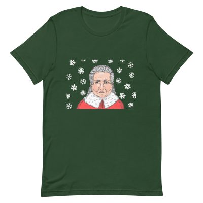 Mrs. Claus Mother Christmas 2020 Green Short-Sleeve Unisex T-Shirt