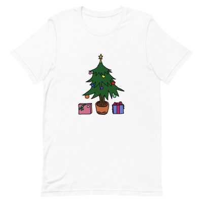 Santa Tree Short-Sleeve Unisex T-Shirt