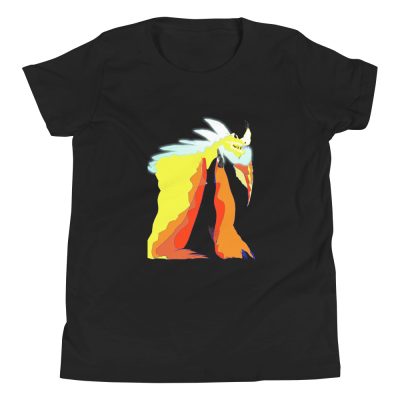 Dragon FireShock Blue Youth T-Shirt Black