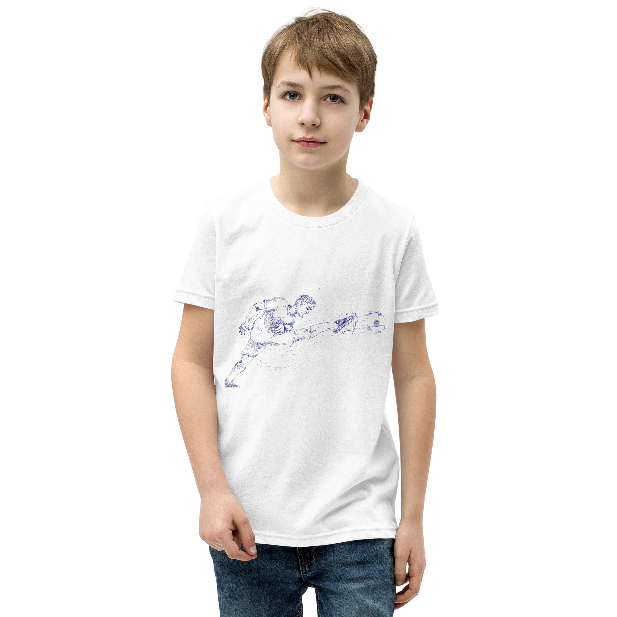 Football / Soccer Youth T-Shirt - Image 2