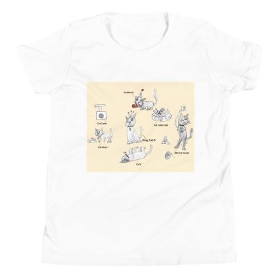 King Cat O & Royal Family Youth Short Sleeve T-Shirt