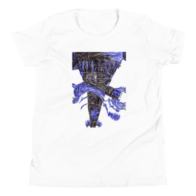 Kaiju Zilla Mega Strike Double Side Youth T-Shirt