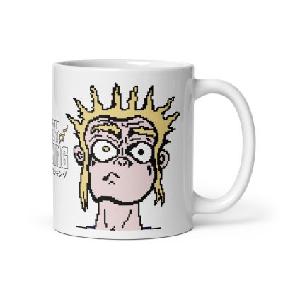 Crazy Shocking #1 Mug head on the sides