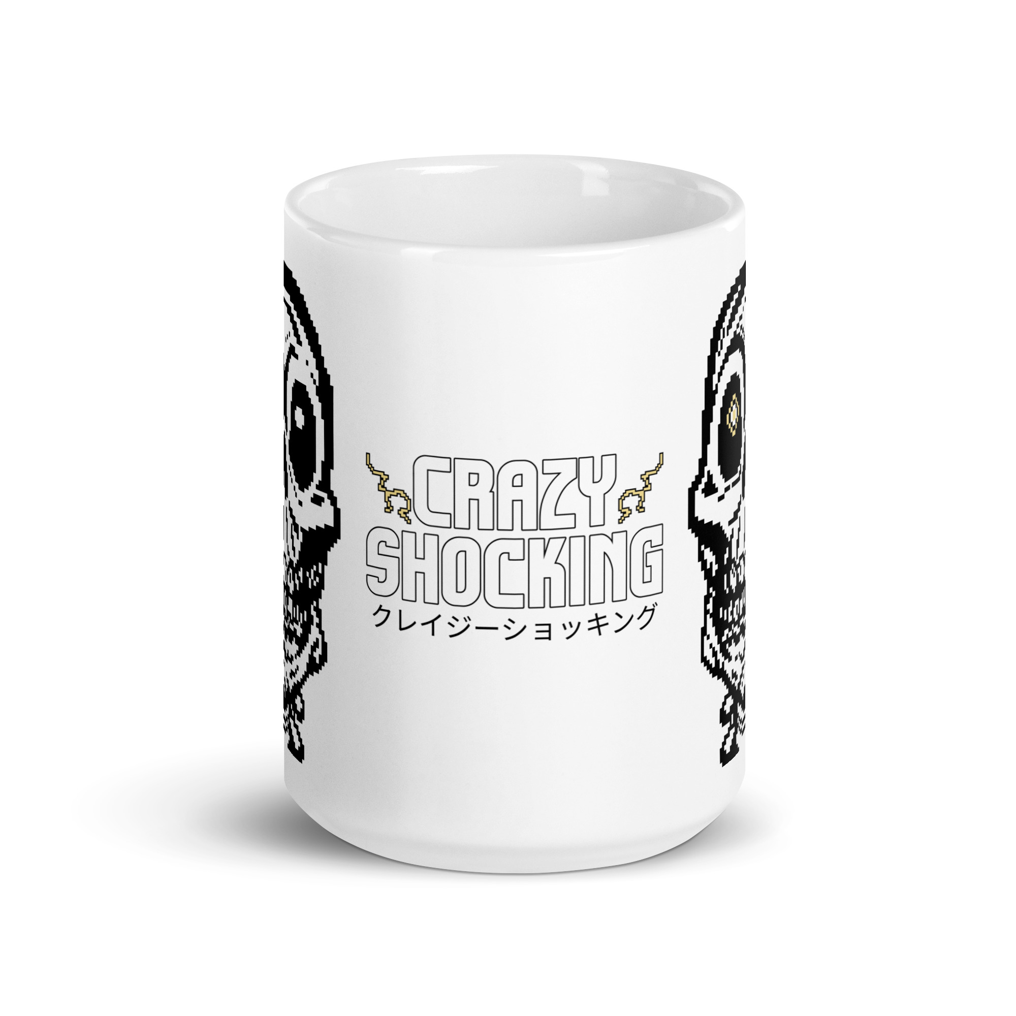 Crazy Shocking #3 Mug head on the sides - Image 5