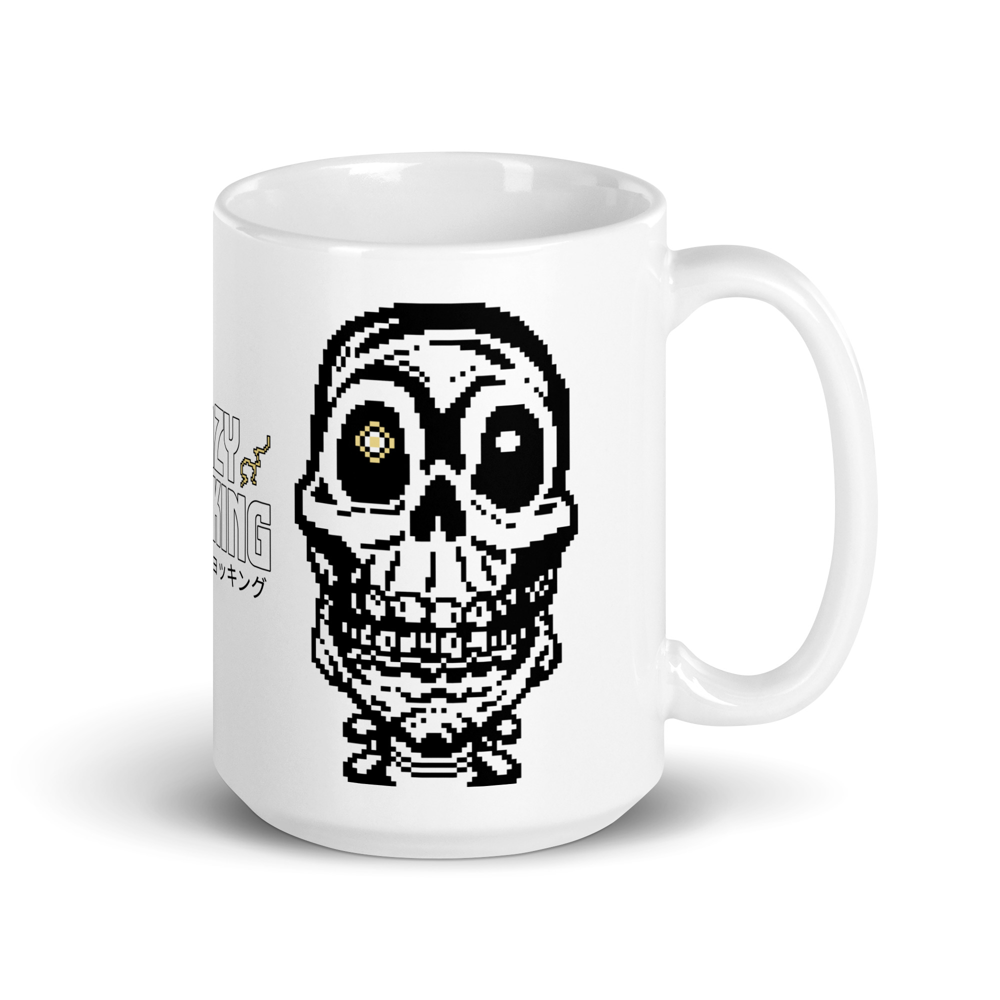 Crazy Shocking #3 Mug head on the sides - Image 4